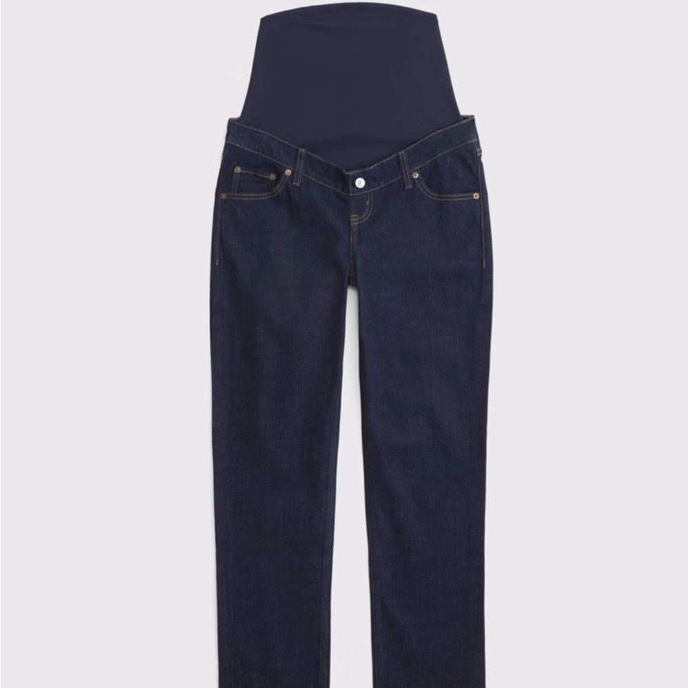 Maternity 90s Straight Jeans - Black